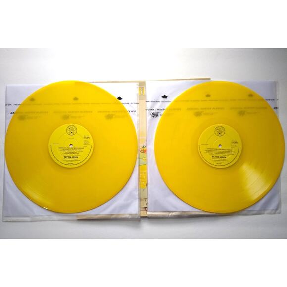 Elton John Goodbye Yellow Brick Road 1978 Vinyl LP Record Album COLORED Ltd Hype - Picture 4 of 10